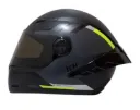 CASCO INTEGRAL ICH 501SP HCI NEGRO GRIS OSCURO AMARILLO MATE VISOR NEGRO