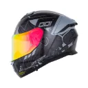 CASCO INTEGRAL LS2 808 STREAM II CHIMERAX GRIS OSCURO GRIS OSCURO BRILLO