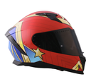 CASCO INTEGRAL EDGE DC EXTREME MUJER MARAVILLA BRILLO