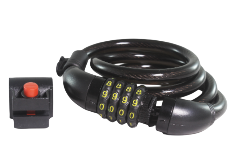 CANDADO GUAYA DE SEGURIDAD CON CONTRASEÑA 1.2 MT