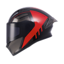 CASCO INTEGRAL ICH 503 DUKO NEGRO ROJO VISOR NEGRO
