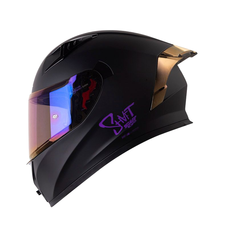 CASCO INTEGRAL SHAFT 526SP EVO SOLID NEGRO MORADO MATE 
