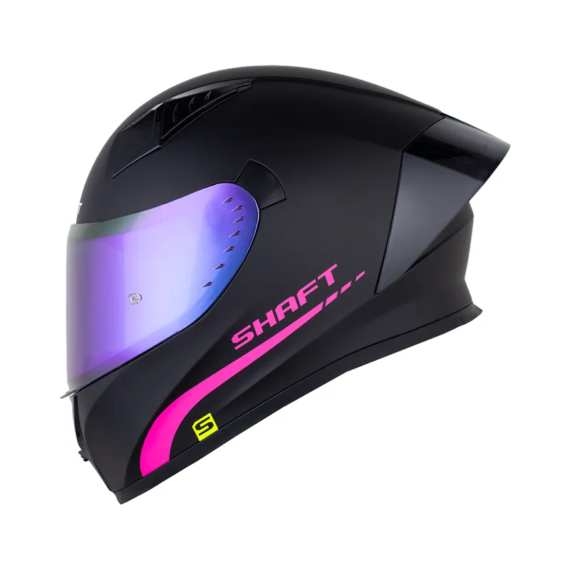 CASCO INTEGRAL SHAFT 526SP EVO SOLID V2 NEGRO FUCSIA MATE
