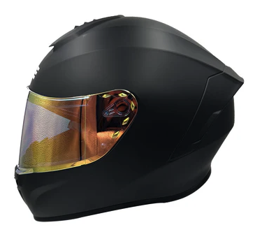 [EG-85.7.01.TM] CASCO INTEGRAL EDGE FRANKIE SOLID NEGRO MATE (S)