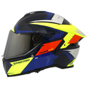 CASCO INTEGRAL SPARTAN DOBLE VISOR HAWK EVO FLUOR BRILLO