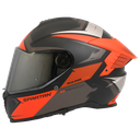 CASCO INTEGRAL SPARTAN DOBLE VISOR HAWK EVO ROJO MATE