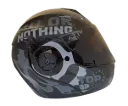 CASCO ABATIBLE ICH 3110 DOBLE VISOR SPEED UP NEGRO GRIS GRIS BRILLO VISOR NEGRO