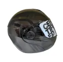 CASCO ABATIBLE ICH 3110 DOBLE VISOR REPLACED NEGRO GRIS OSCURO GRIS BRILLO VISOR NEGRO