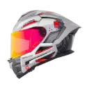 CASCO INTEGRAL SHAFT PRO 609 DOBLE VISOR VENOM MECH ARENA ROJO MATE