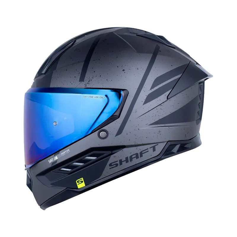 CASCO INTEGRAL SHAFT 595 JOUK NEGRO GRIS OSCURO MATE