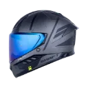 CASCO INTEGRAL SHAFT 595 JOUK NEGRO GRIS OSCURO MATE