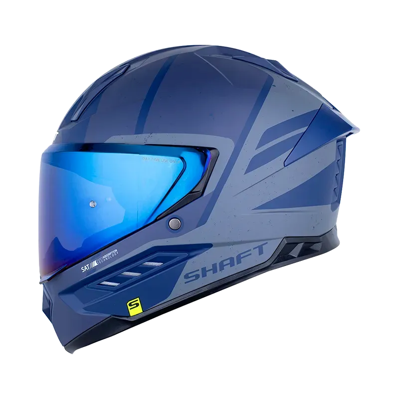 CASCO INTEGRAL SHAFT 595 JOUK AZUL OSCURO GRIS OSCURO MATE
