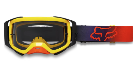 GAFAS CROSS FOX AIRSPACE FGMNT NEGRO AMARILLO