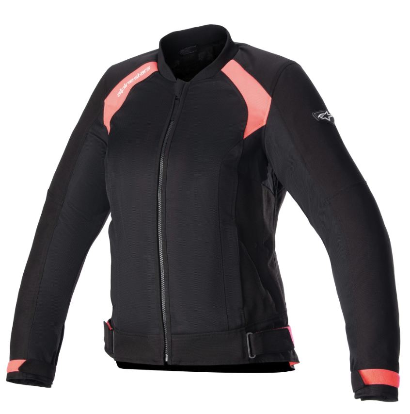 CHAQUETA CON PROTECCION ALPINESTARS ELOISE V2 NEGRO ROSADO DAMA (S)