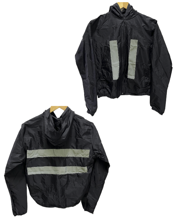 [LEONARDO-S] CHAQUETA CORTAVIENTO CON REFLECTIVO DAMA/CABALLERO (S)