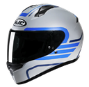 CASCO INTEGRAL HJC C10 LITO MC2-SF GRIS AZUL MATE-INCLUYE PINLOCK