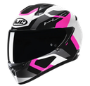 CASCO INTEGRAL HJC C10 TINS MC8 GRIS FUCSIA-INCLUYE PINLOCK