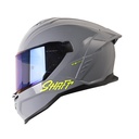 CASCO INTEGRAL SHAFT 598GTR SOLID GRIS AMARILLO BRILLO 