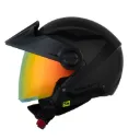 CASCO ABIERTO SHAFT 212 HOLOSYMBO GRIS OSCURO NEGRO MATE