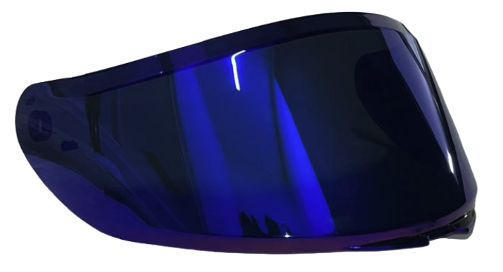 VISOR EDGE INTEGRAL DENVER MOTOLOCO IRIDIUM AZUL