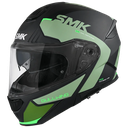 CASCO ABATIBLE SMK GULLWING KRESTO NEGRO VERDE MATE