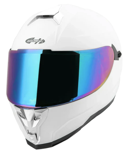 [JRM24190-6 SM] CASCO INTEGRAL JOE ROCKET DOBLE VISOR RKT 200 SERIES ION 3.0 BLANCO BRILLO (S)