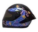 CASCO INTEGRAL ICH 501SP CALMNESS NEGRO AZUL ROSADO MATE VISOR NEGRO