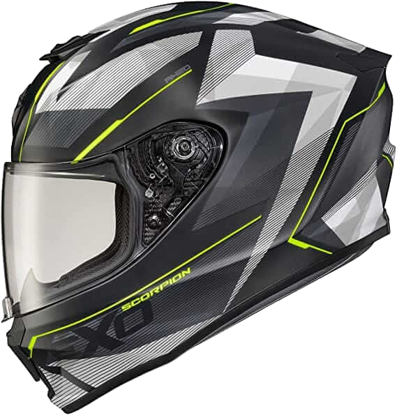 CASCO INTEGRAL SCORPION R420 ENGAGE HI VIS MATE