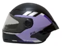 CASCO INTEGRAL ICH 501SP HCI NEGRO MORADO CLARO MATE VISOR TRANSPARENTE