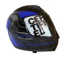 CASCO ABATIBLE ICH 3110 DOBLE VISOR REPLACED NEGRO AZUL GRIS MATE VISOR NEGRO