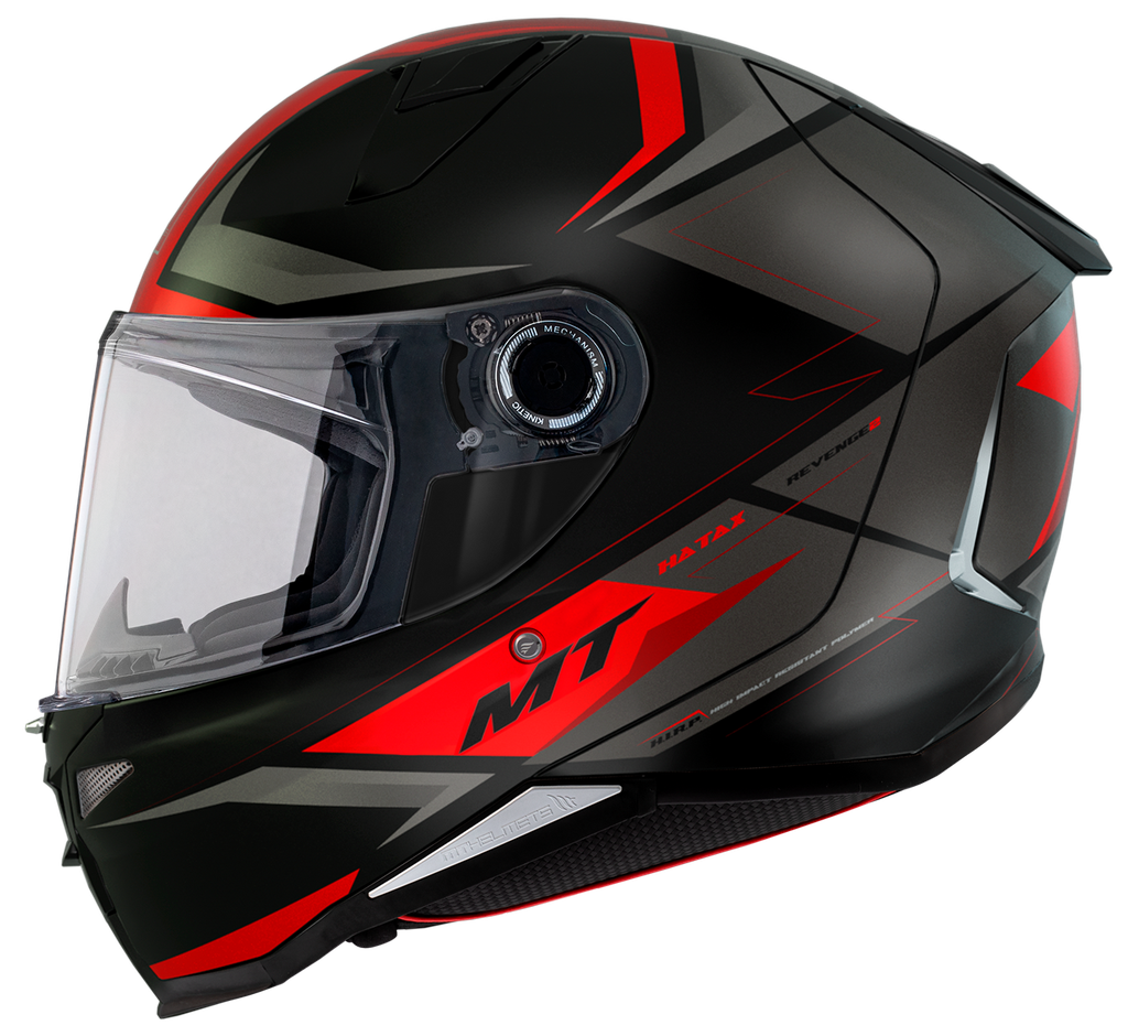 CASCO INTEGRAL MT FF110B REVENGE 2 S HATAX B5 NEGRO ROJO MATE ECE R22.06