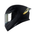 CASCO INTEGRAL SHAFT PRO 612 DOBLE VISOR SOLID NEGRO NEGRO MATE-INCLUYE PINLOCK