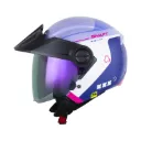 CASCO ABIERTO SHAFT 212 REVERB MORADO CLARO FUCSIA BRILLO