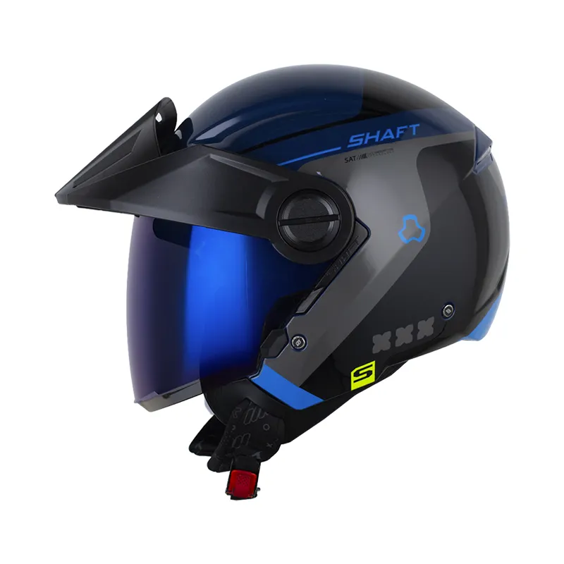 [207099] CASCO ABIERTO SHAFT 212 REVERB AZUL OSCURO AZUL BRILLO (S)