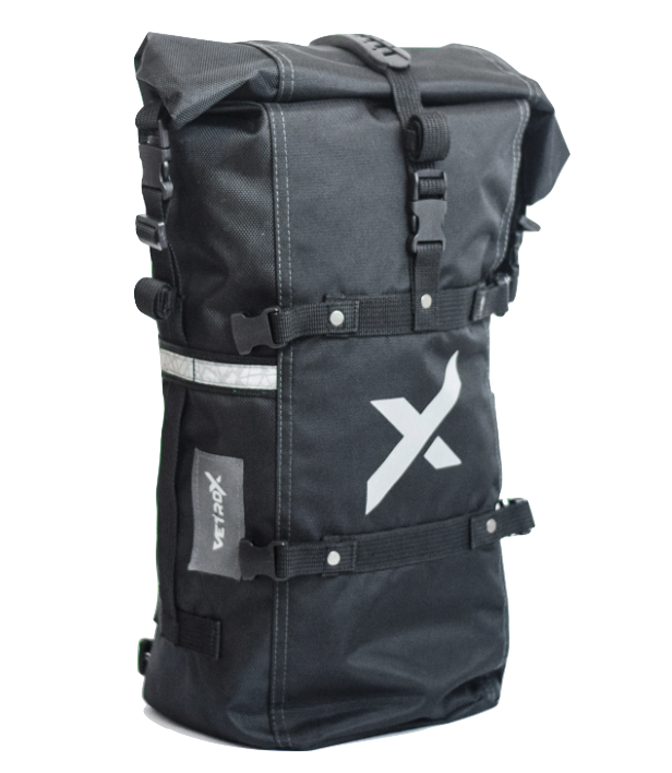 MORRAL DRY BAG CILINDRO VETROX 18 LITROS NEGRO