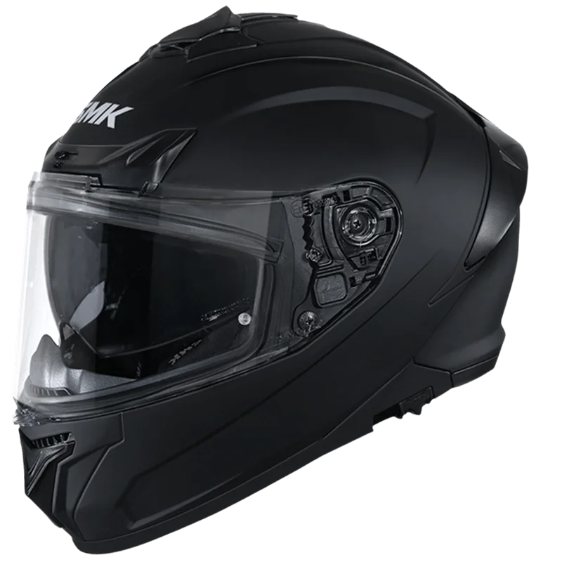 CASCO INTEGRAL SMK TYPHOON NEGRO MATE