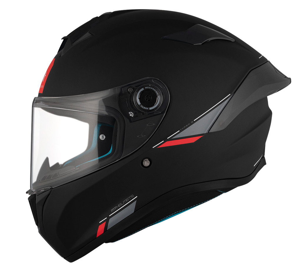 CASCO INTEGRAL MT FF106B TARGO S SOLID A1 NEGRO MATE ECE R22.06