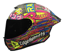 CASCO INTEGRAL EDGE SHANGHAI MOTO RACING 360 FUCSIA MATE