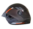 CASCO INTEGRAL ICH 501SP HCI NEGRO GRIS OSCURO ROJO MATE VISOR NEGRO