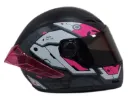 CASCO INTEGRAL ICH 501SP BAUMANE NEGRO FUCSIA MATE VISOR NEGRO