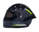 CASCO INTEGRAL ICH 501SP HCI NEGRO GRIS OSCURO AMARILLO BRILLO VISOR NEGRO
