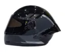 CASCO INTEGRAL ICH 501SP HCI NEGRO GRIS OSCURO GRIS BRILLO VISOR NEGRO