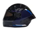CASCO INTEGRAL ICH 501SP HCI NEGRO AZUL OSCURO BRILLO VISOR NEGRO