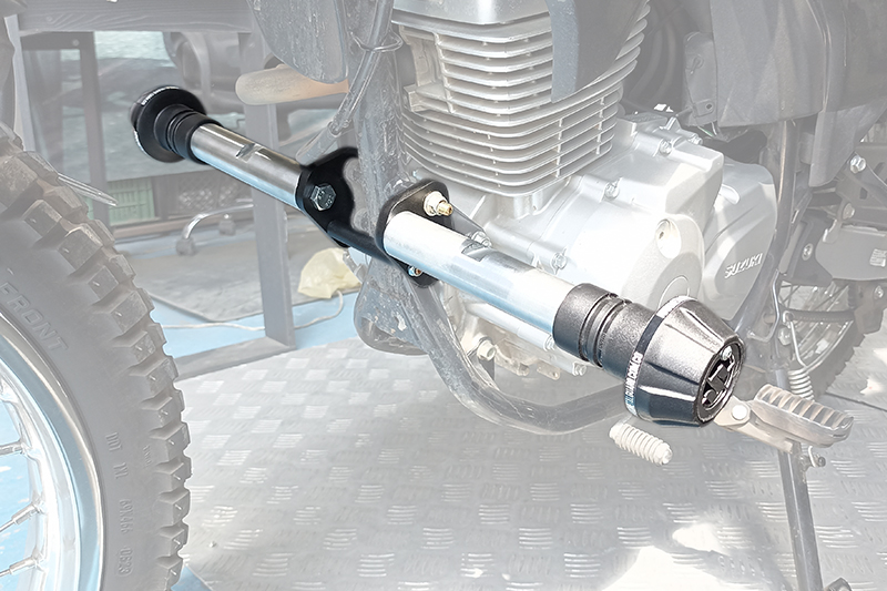 SLIDER CHASIS METALGUARD SUZUKI DR 150