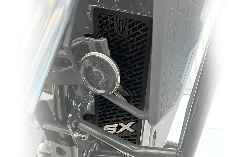 PROTECTOR RADIADOR METALGUARD SUZUKI VSTROM 250SX PLATEADO