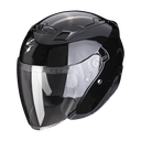 CASCO ABIERTO SCORPION EXO-230 NEGRO BRILLO