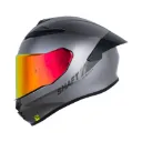 CASCO INTEGRAL SHAFT 584SP SOLID GRIS METALIZADO GRIS OSCURO MATE