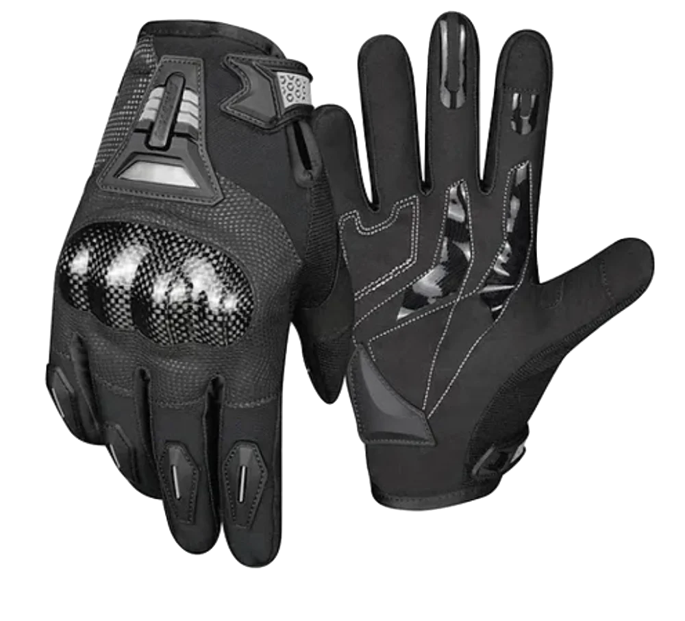 GUANTE CON PROTECCION CORTO ONES AGAIN MG07CF NEGRO (S)