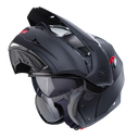 CASCO ABATIBLE CABERG TOURMAX X DOBLE VISOR NEGRO MATE