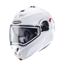 CASCO ABATIBLE CABERG DUKE EVO DOBLE VISOR BLANCO BRILLO
